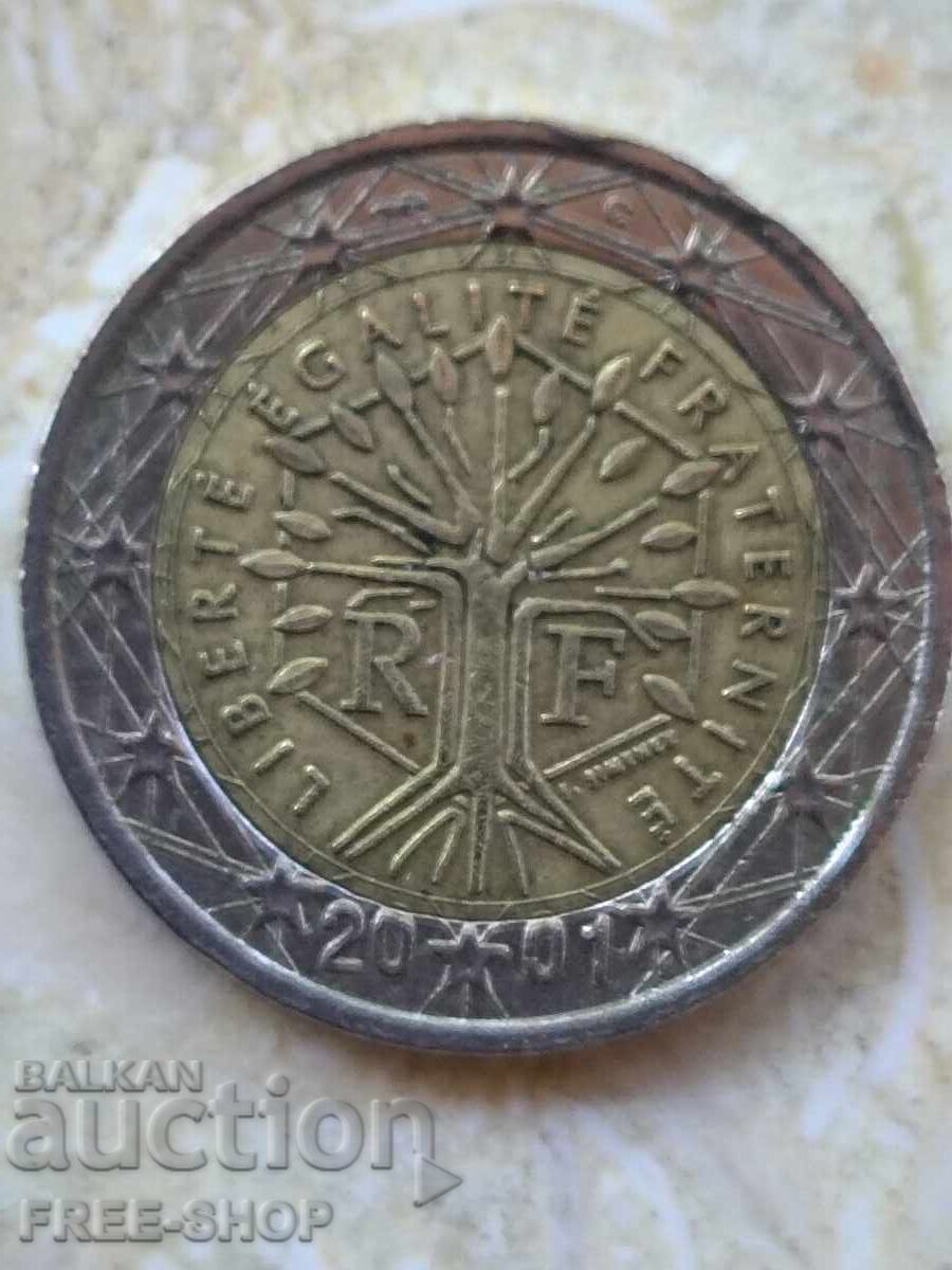2 ευρώ 2001, Το δέντρο της ζωής