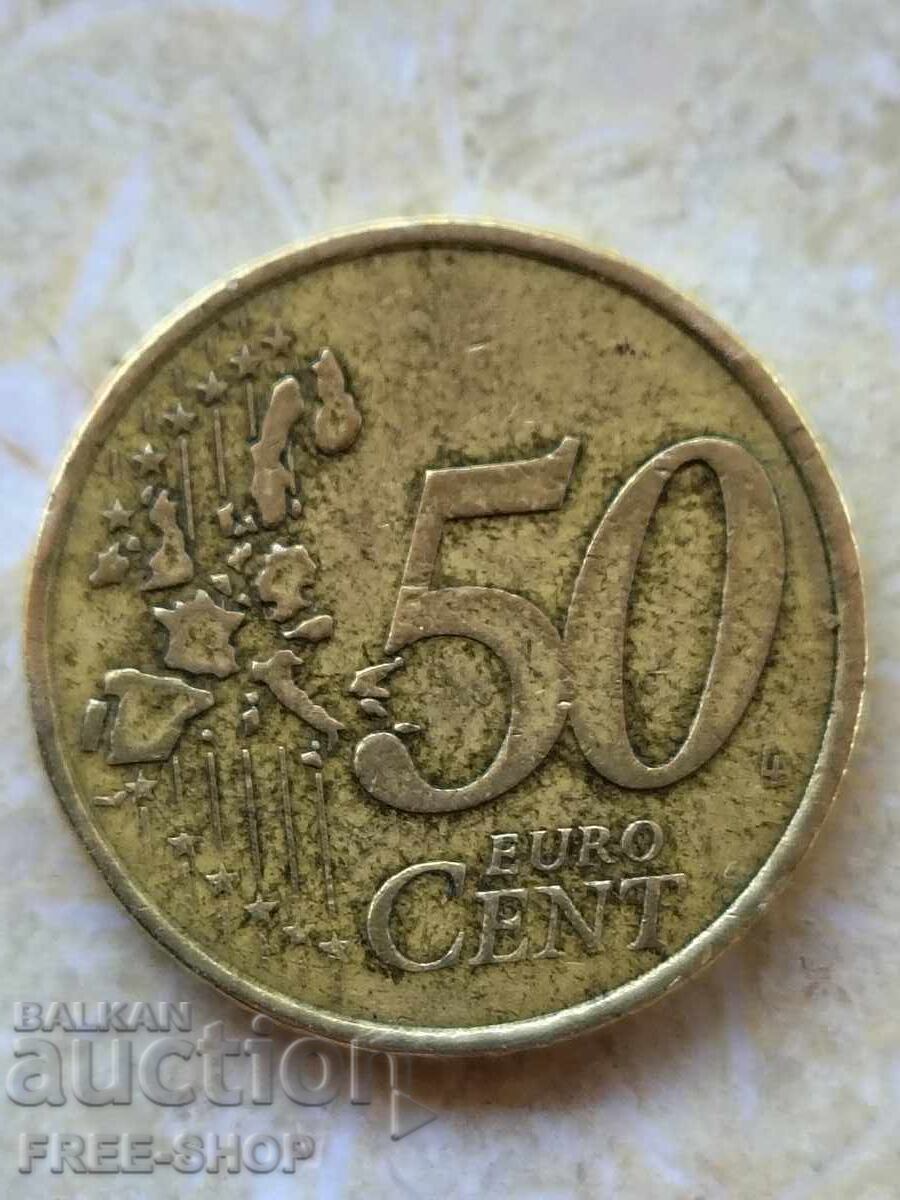 Rânduri 50 cenți litera F în stea cu preț € 49.99 | 97.77 BGN