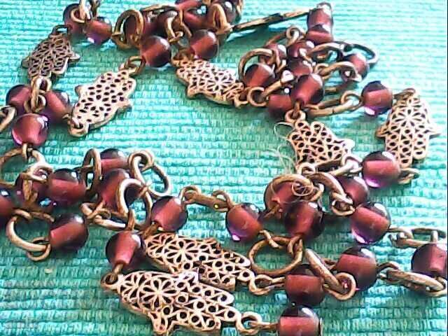 Beautiful old Chloe bracelet and natural stone bracelet - 5