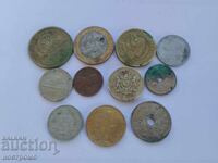 11 foreign coins