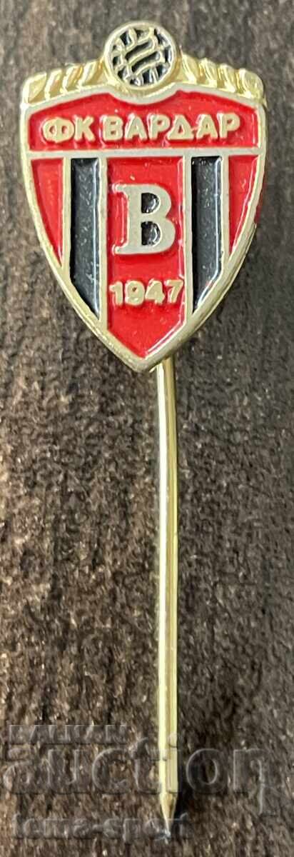 2150 Macedonia insignă club de fotbal Vardar Skopje