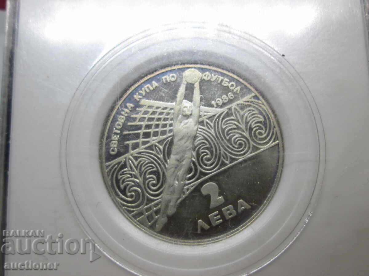 2 LEVA CUPA MONDIALĂ DE FOTBAL 1986 cu preț € 8.00 | 15.65 BGN