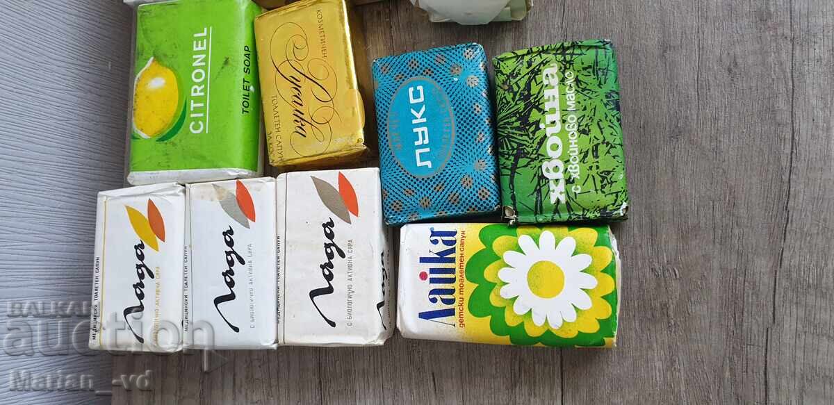 Vintage socialist soaps - 18 pieces with price € 35.00 | 68.45 BGN