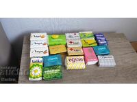 Săpunuri socialiste vechi - 18 bucăți