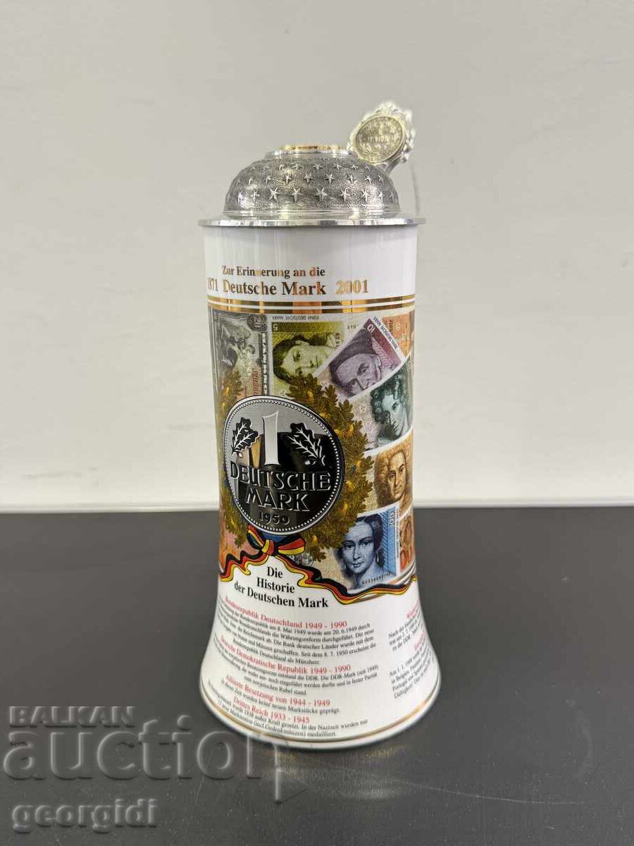 Collectible beer mug dedicated to the German mark No. 8133 with price € 65.00 | 127.13 BGN