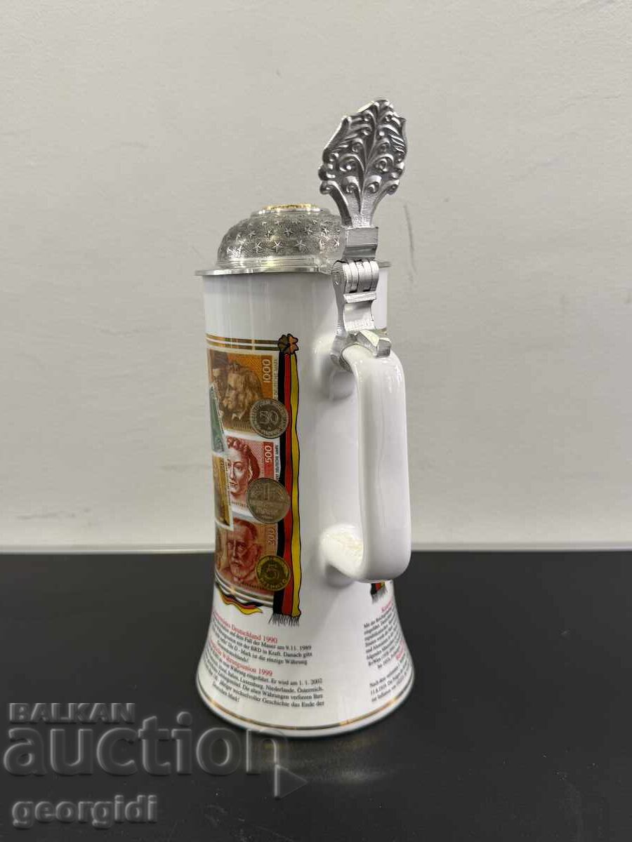 Delivery of Collectible beer mug dedicated to the German mark No. 8133