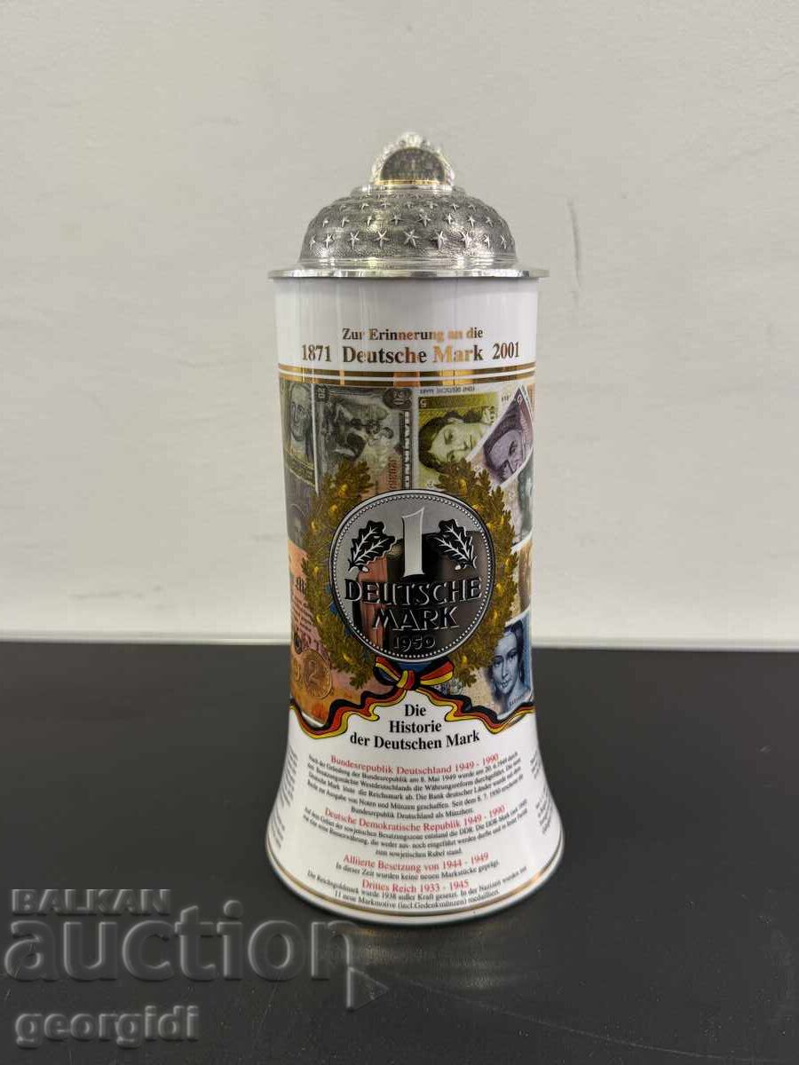 Collectible beer mug dedicated to the German mark No. 8133 - 6