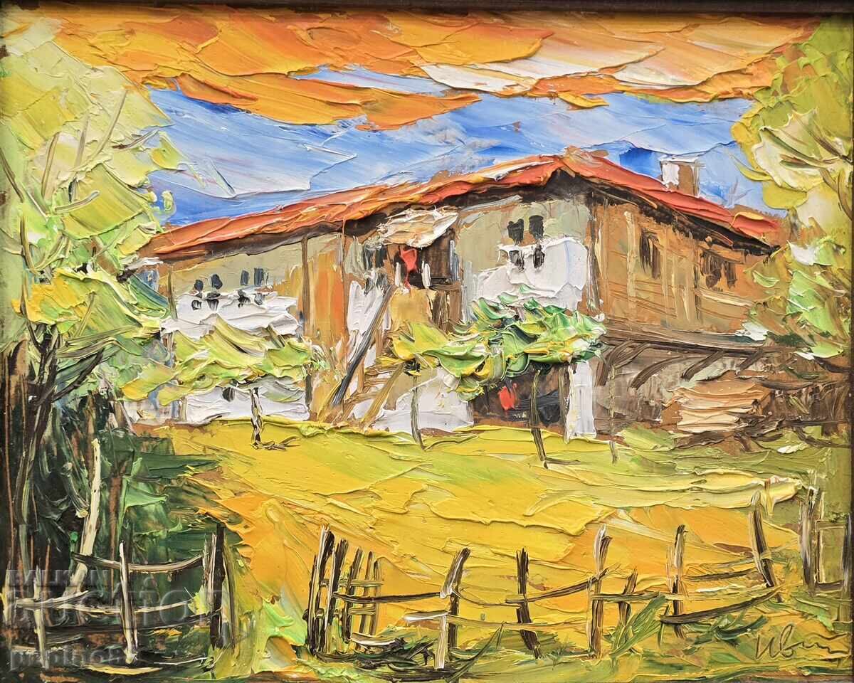 Livrarea B.Z.Ts Ivan Angelov - Peisaj din satul Plachkovtsi