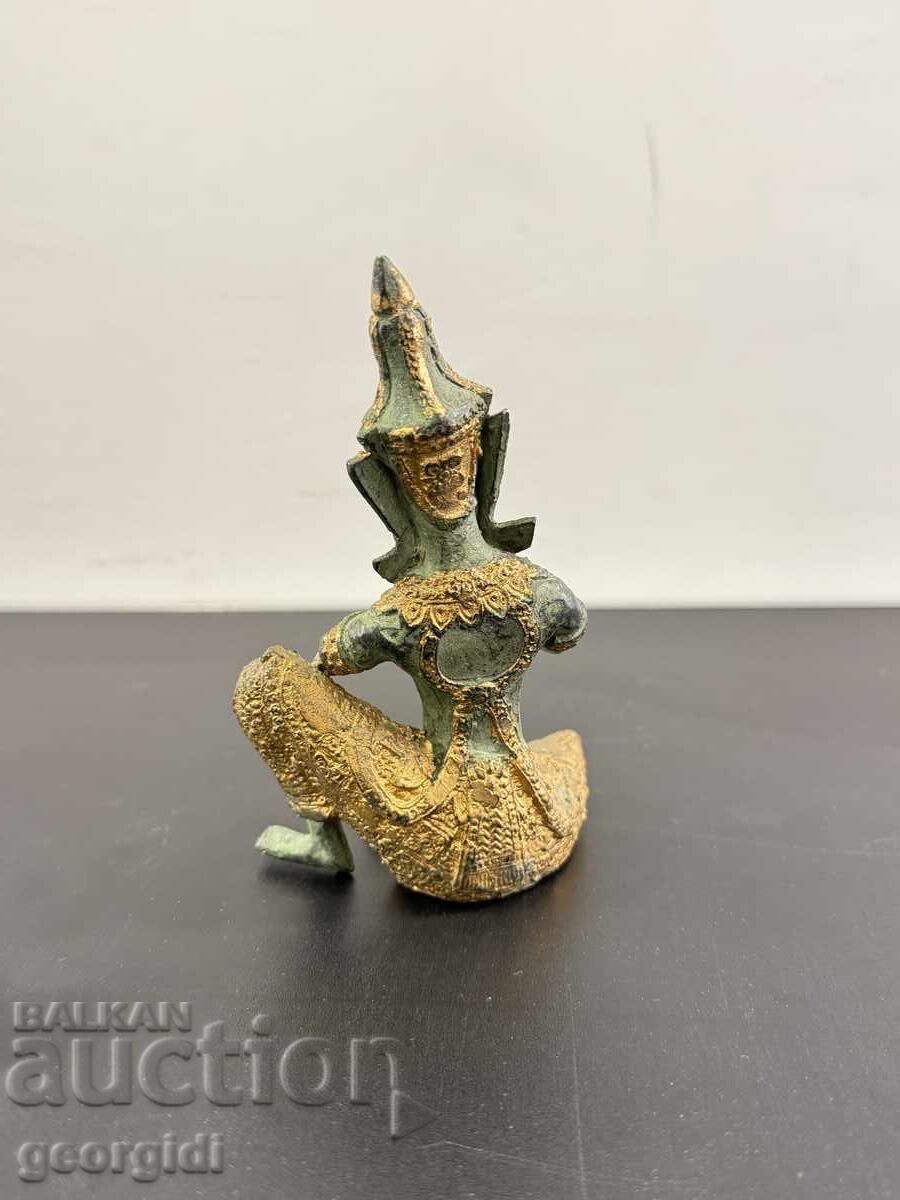 Livrarea Figurină thailandeză din bronz reprezentând un Thepanom. Nr. 8136
