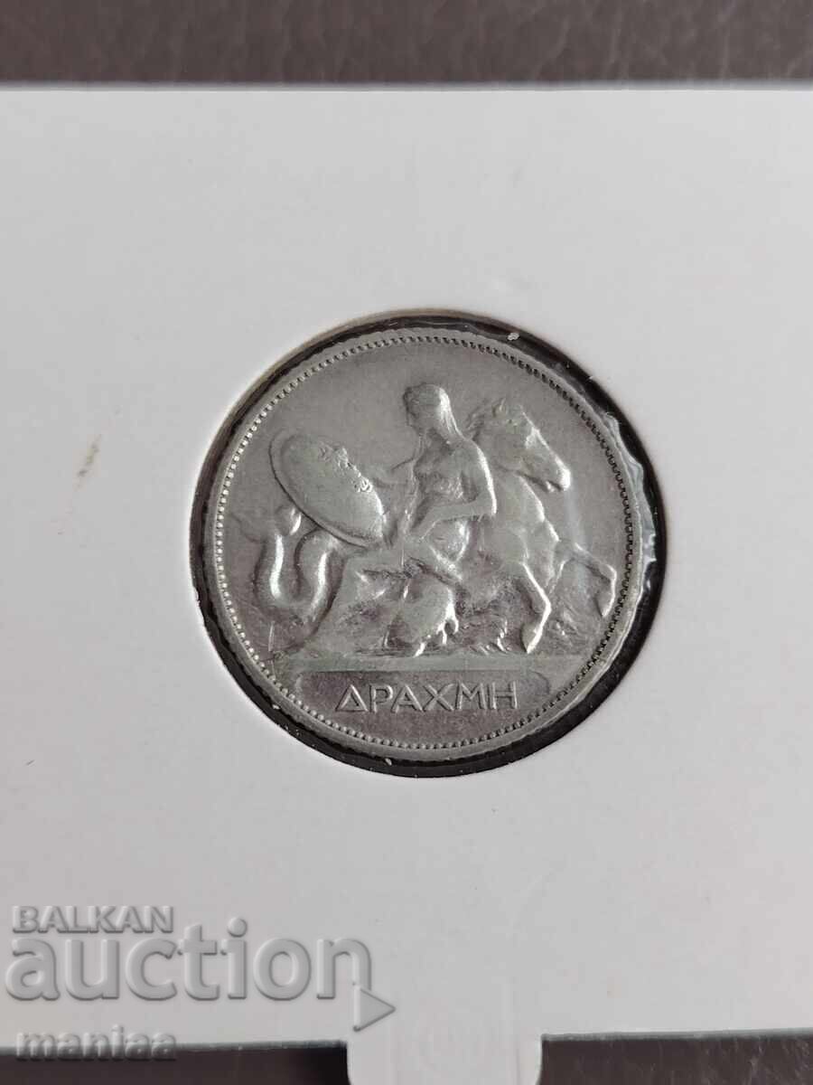 Delivery of 1 Drachma 1910 Silver! Greece UNC