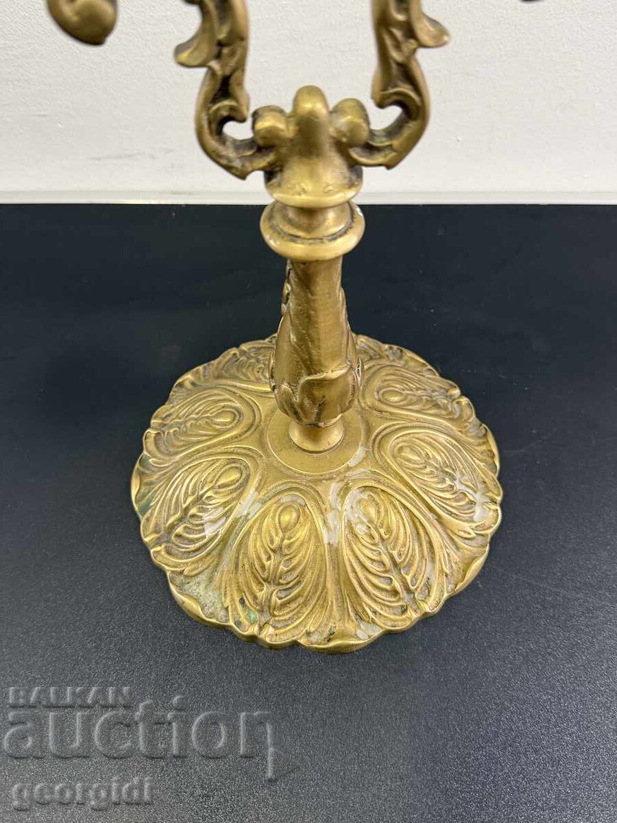 Delivery of Large massive candelabra / candlestick for 7 candles. No. 8137