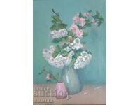 Pictură de autor, pictură în ulei. Primăvară!