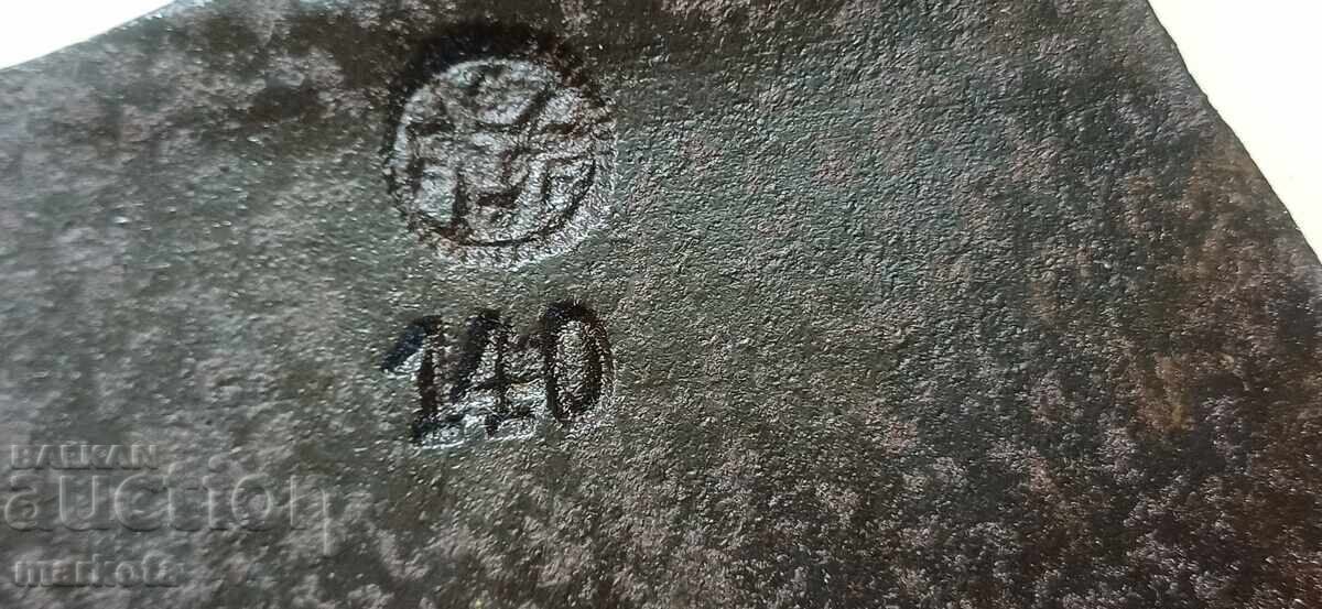 Topor german rar - "Ochsenkopf" - 1400g - B.Z.C - 5