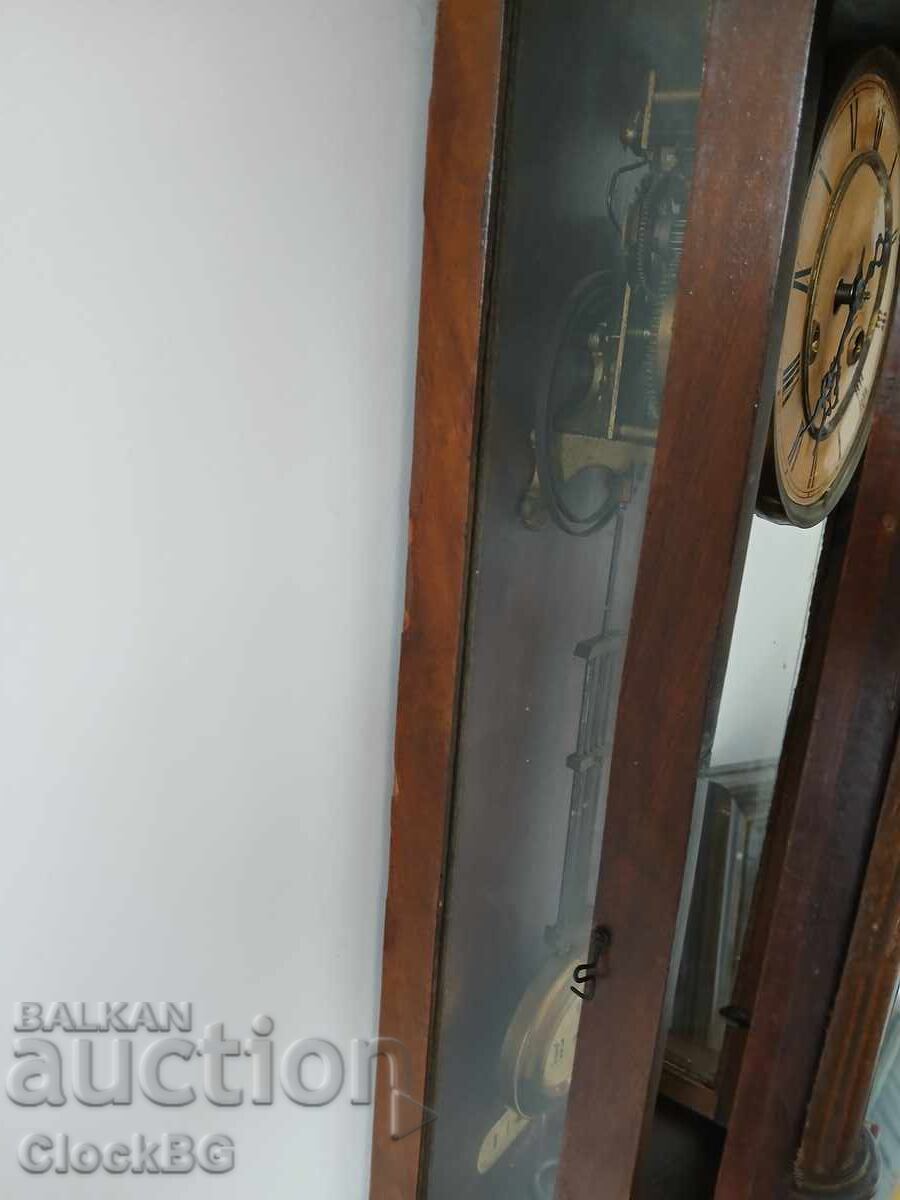Delivery of Antique German Wall Clock with Horse