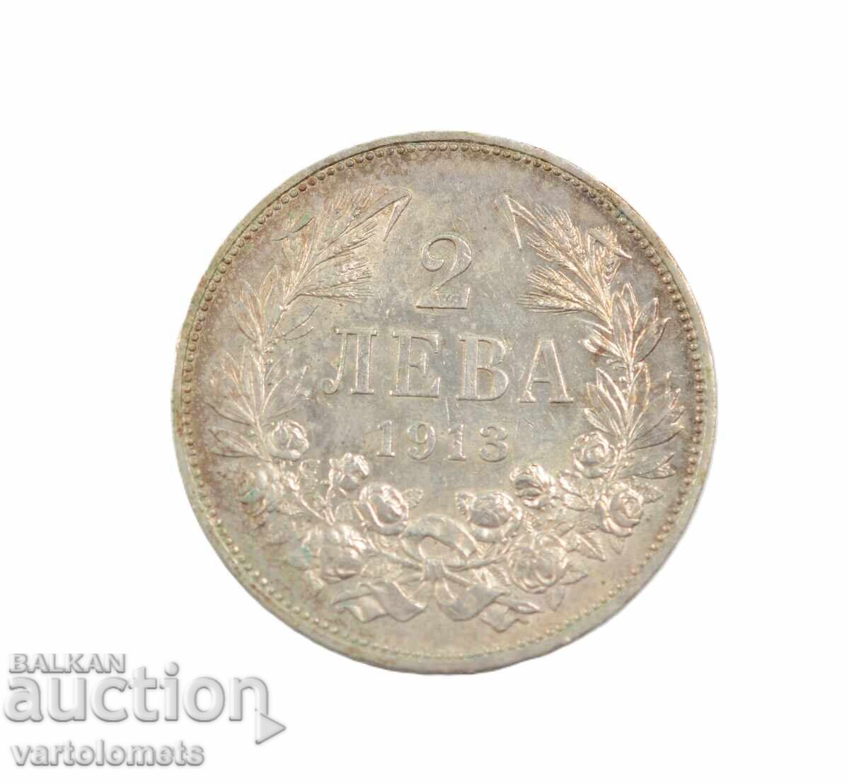2 Лева 1913 › България › Цар Фердинанд I Български