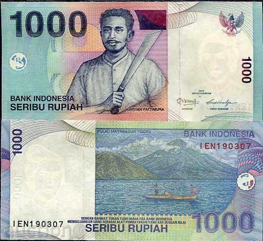 Zorba LICITAȚII INDONEZIA 1000 rupii 2012 UNC