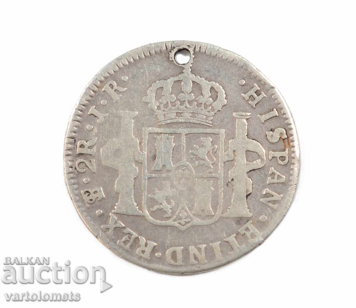 2 reales 1774 - Spain › King Charles III with price € 15.00 | 29.34 BGN