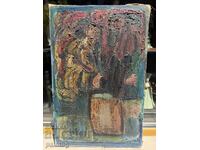 Πολύ παλιός ελαιογραφικός πίνακας, υπογεγραμμένος