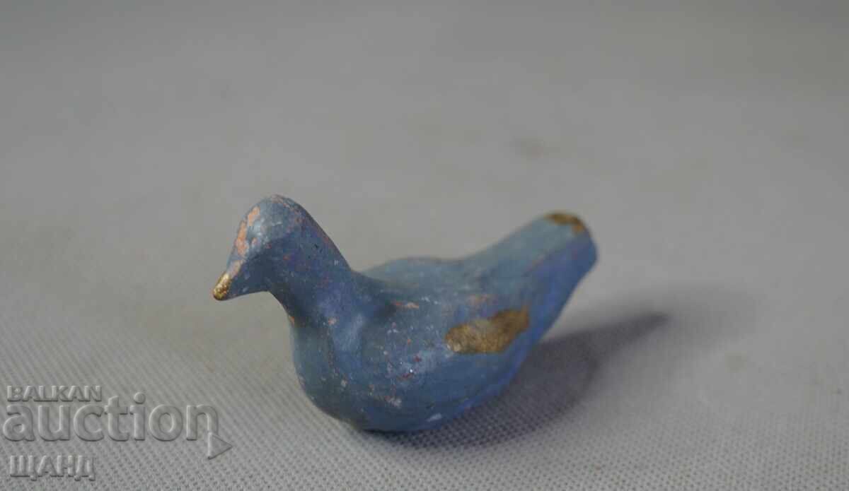 Auction  Old ceramic bird figurine ocarina whistle