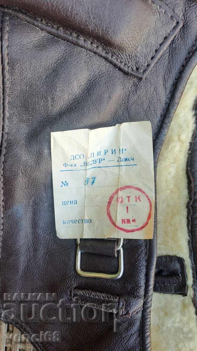 Livrarea Cască moto din piele