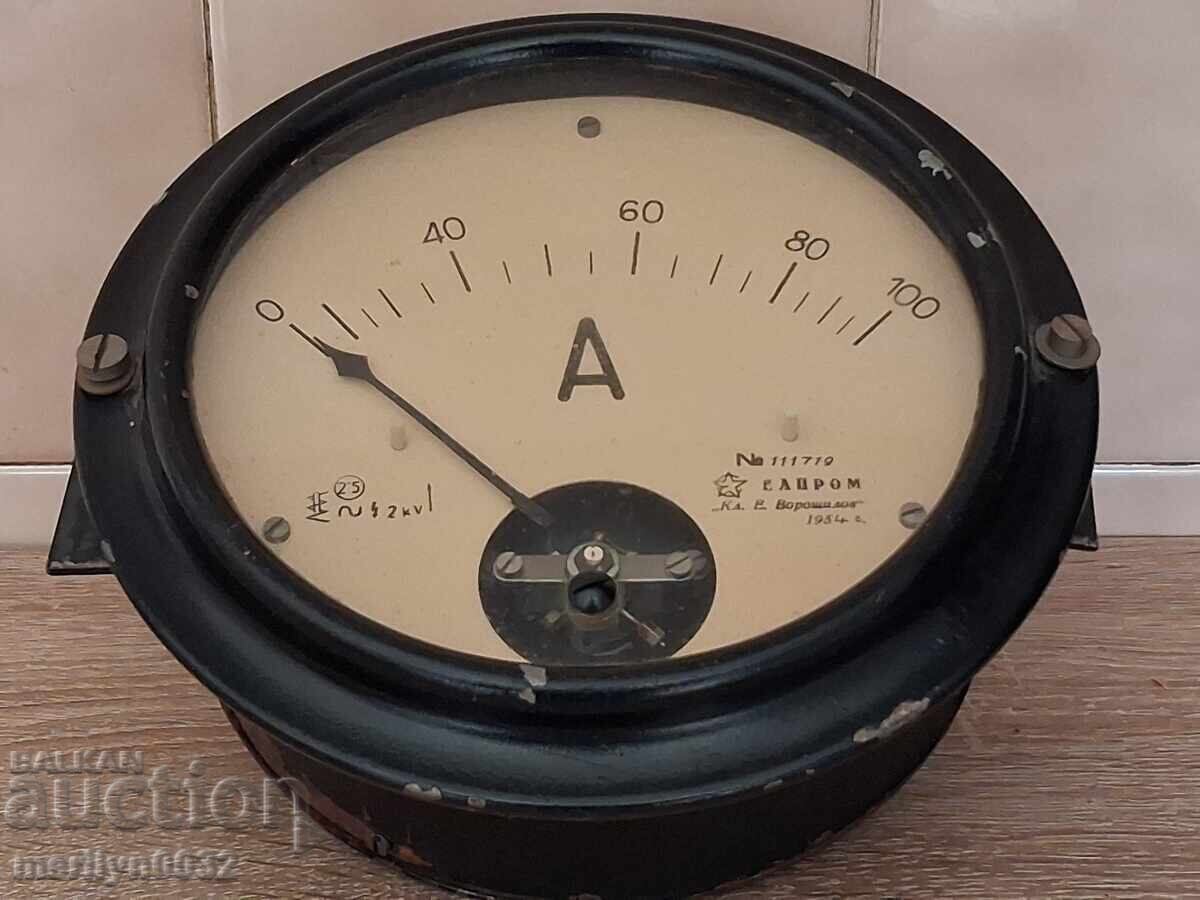 Dispozitiv electric pentru măsurarea curentului ampermetru de laborator cu preț € 29.14 | 56.99 BGN