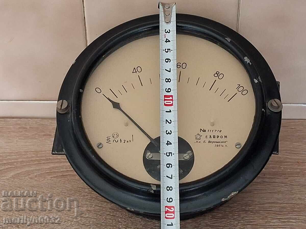 Dispozitiv electric pentru măsurarea curentului ampermetru de laborator - 7
