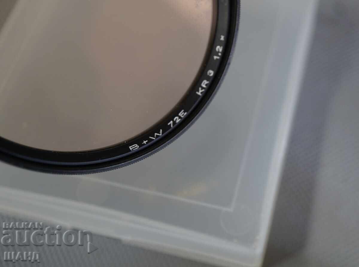 Licitație Filtru foto B+W 72E KR 3 1.2x Germania cu cutie