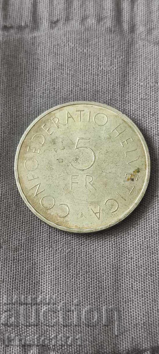 5 francs 1963
