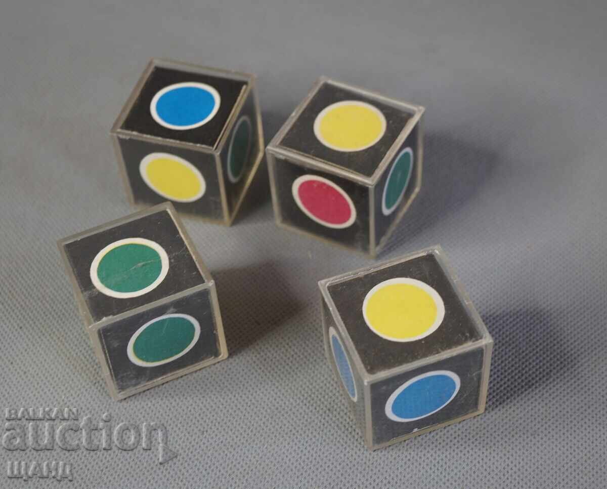 1984 Руска играчка пъзел магически фигури с кутия - 5