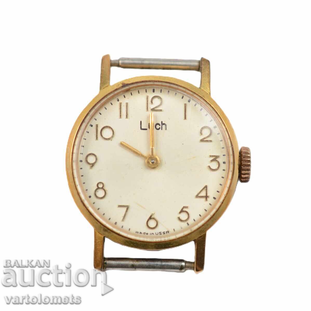 Ceas de damă RAY URSS placat cu aur 10 Mk - funcționează