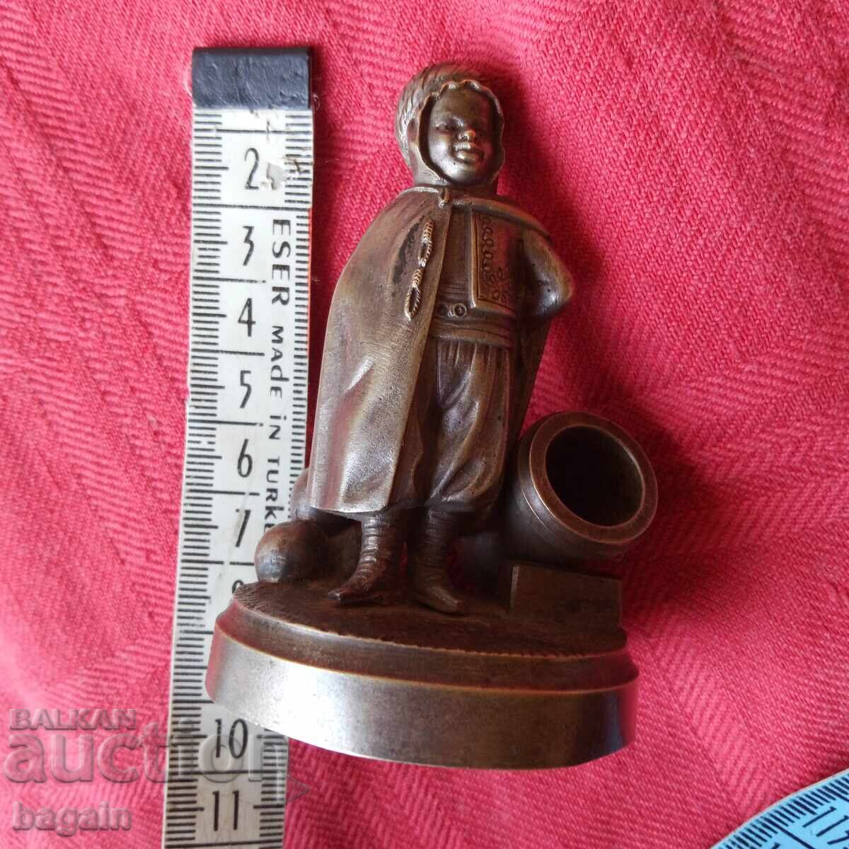 Statuie din bronz a unui artilerist - 7