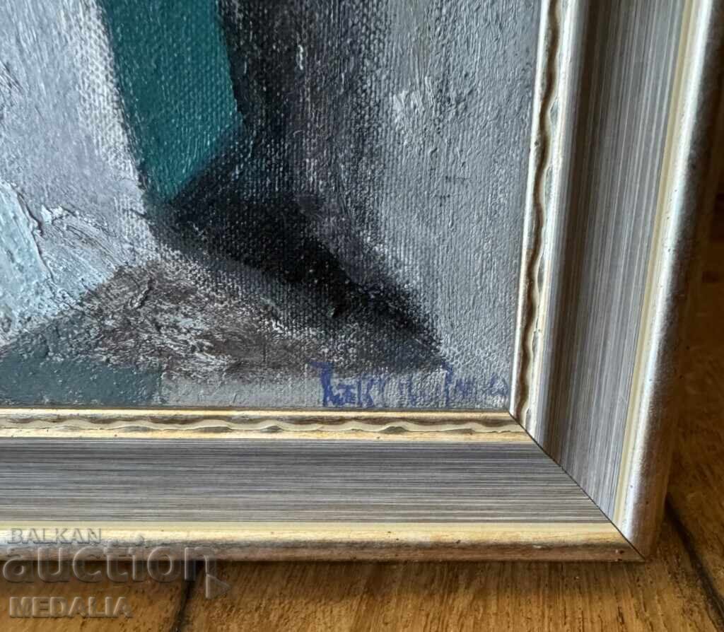 Auction  Petar Pironkov-“Morning”-oil paints-signed-framed-2018