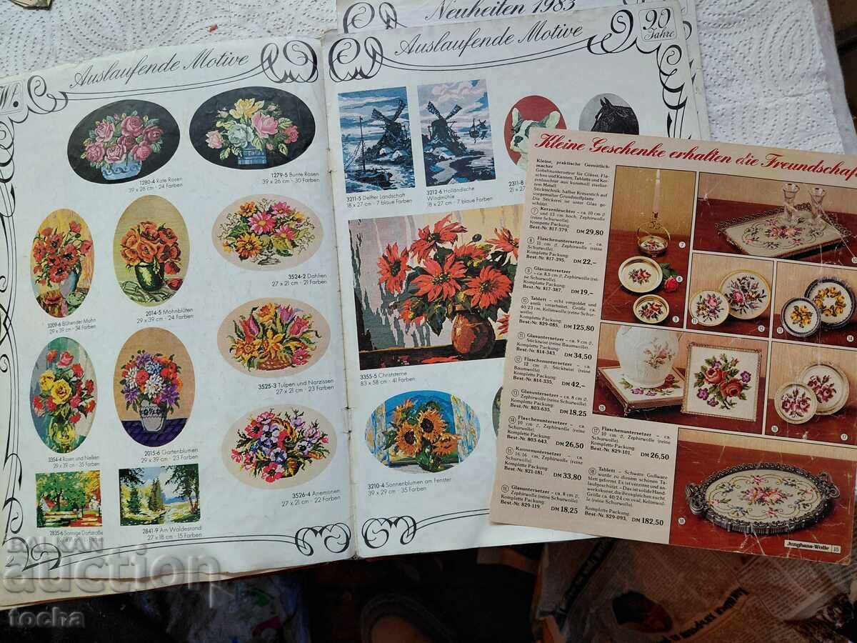 Livrarea Catalog vechi pentru goblenuri