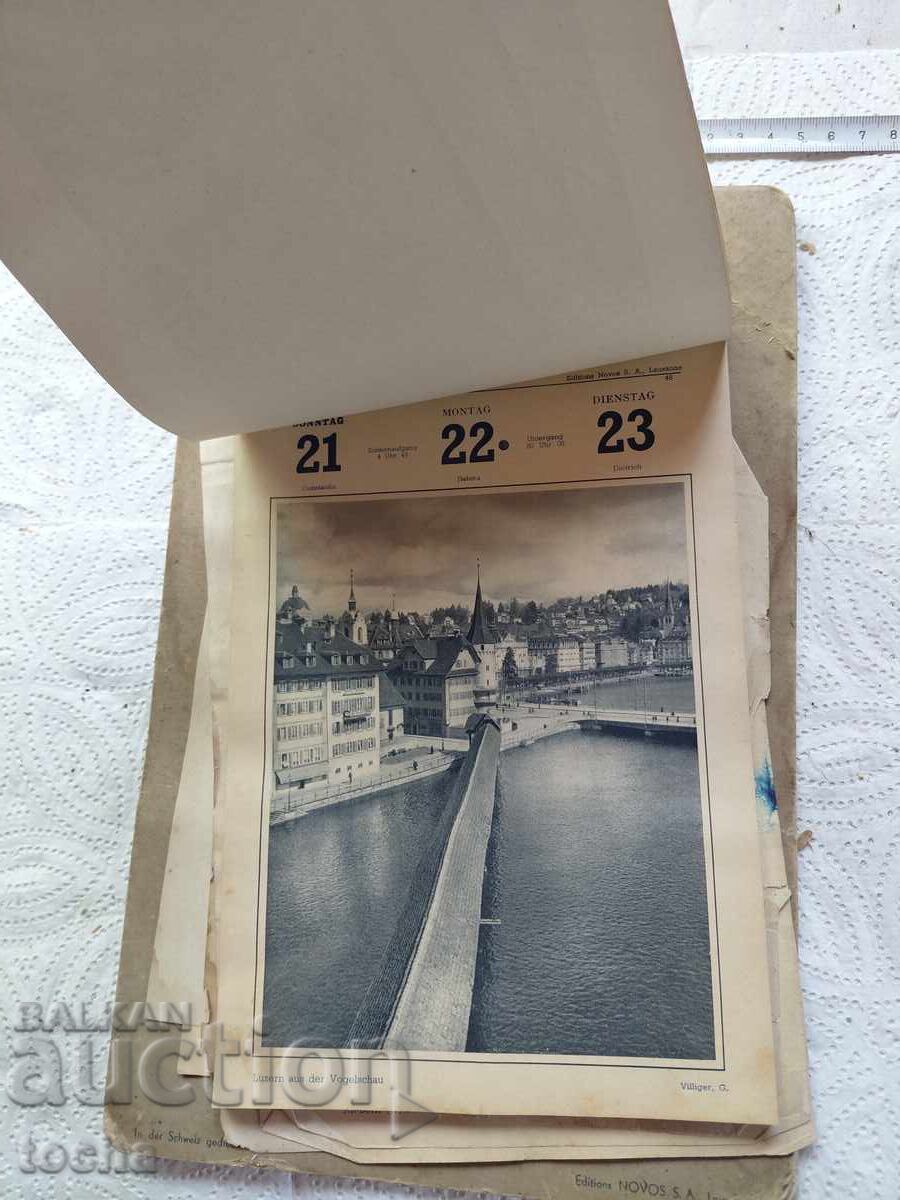 Licitație calendar german vechi, 1944