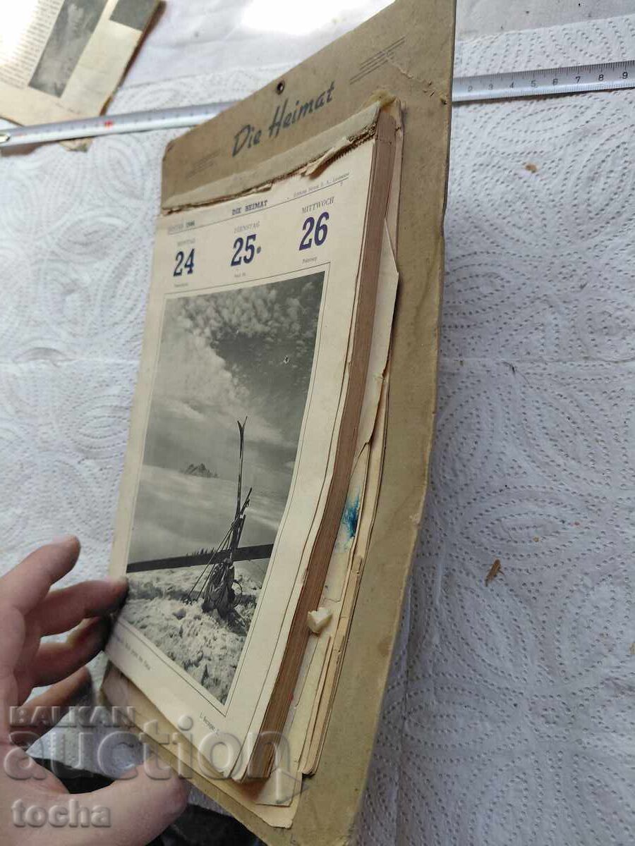 calendar german vechi, 1944 - 7