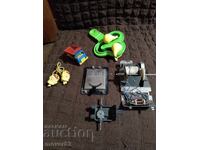 Old toys and parts. Lot