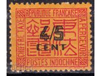 Γαλλική Ινδοκίνα-1931-Με επιπλέον χρέωση-Ψηφία σε μαύρο, MLH