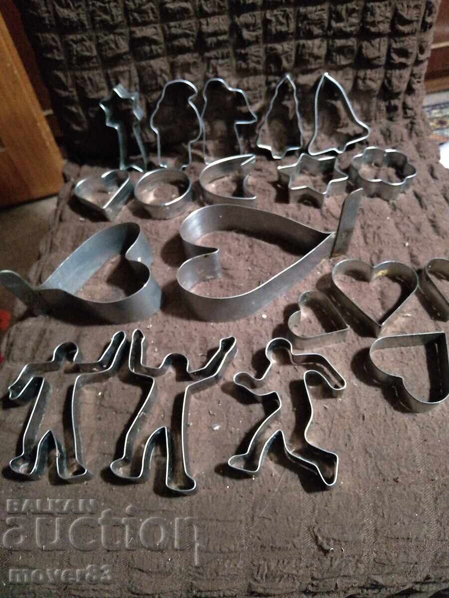 Forme metalice pentru biscuiți. Bulgaria și Germania