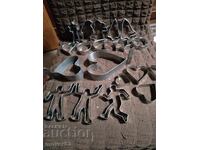 Forme metalice pentru biscuiți. Bulgaria și Germania