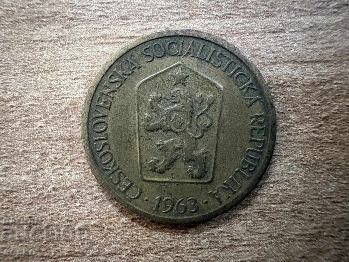 Cehoslovacia - 1 coroană (1963) cu preț € 0.10 | 0.20 BGN