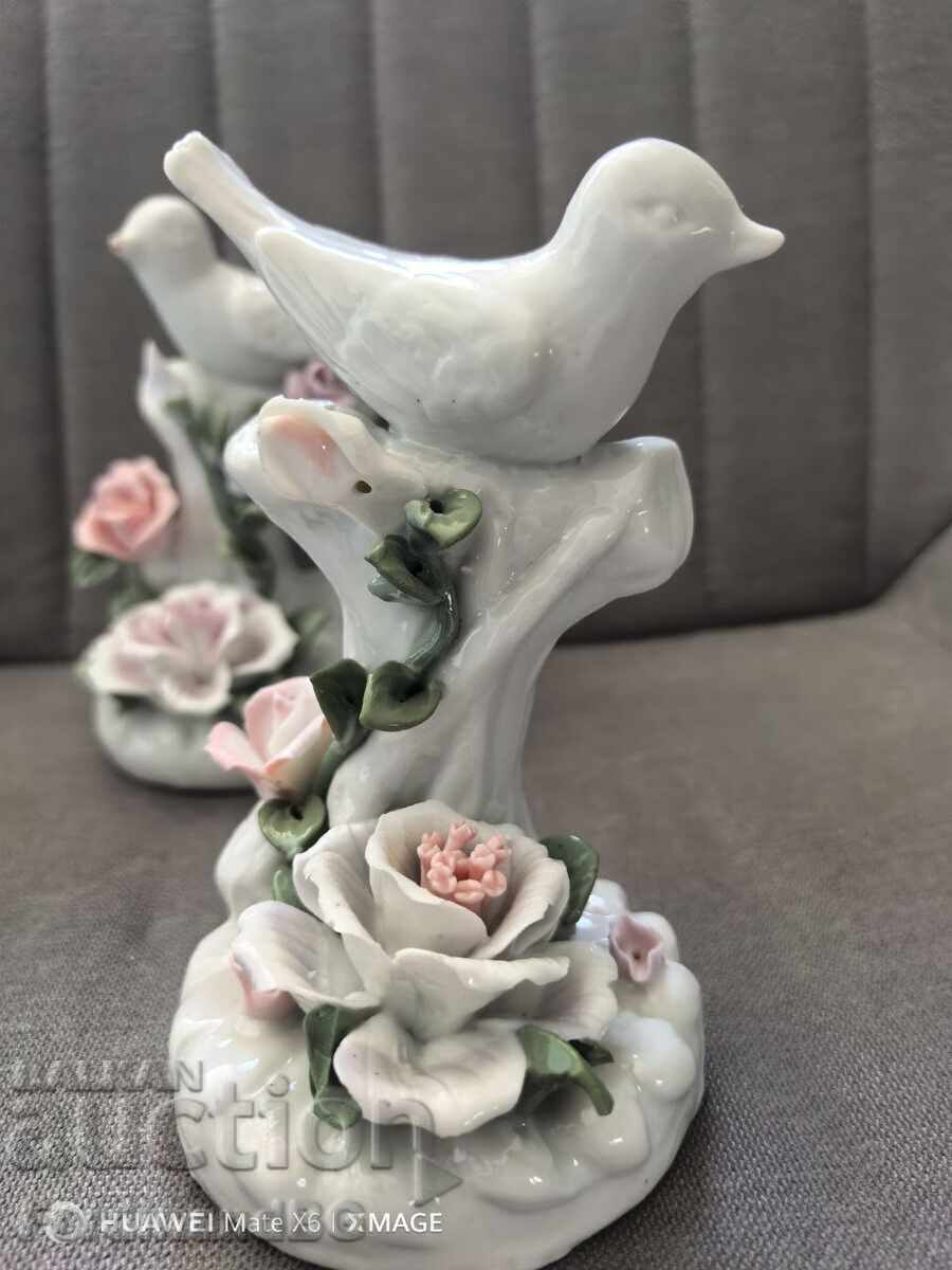 Delivery of Lot of porcelain figurines