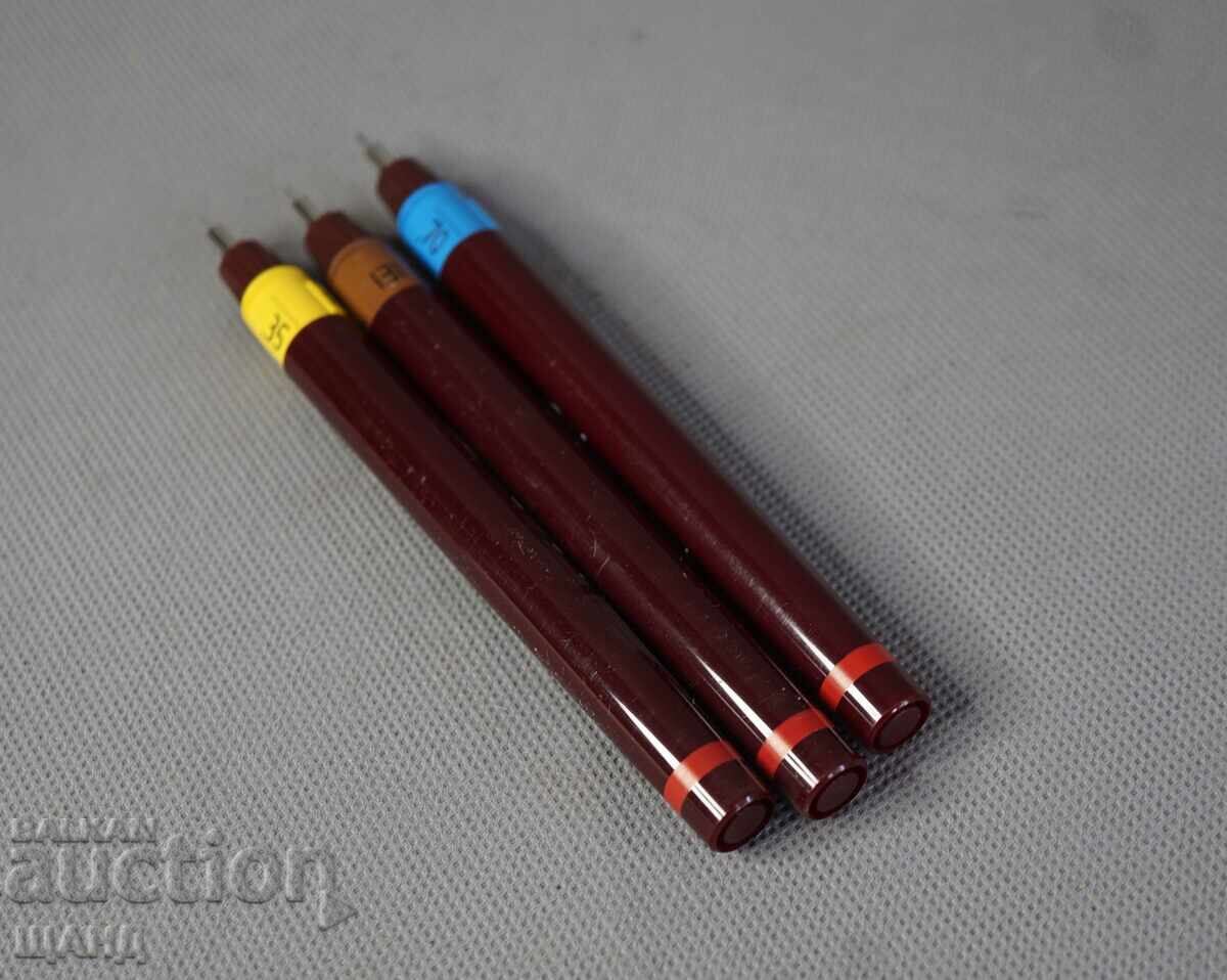 Аукцион ROTRING Немски рапидографи ROTRING лот 3 бр