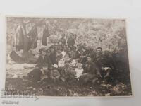 Βουλγαρική βασιλική στρατιωτική φωτογραφική καρτ ποστάλ