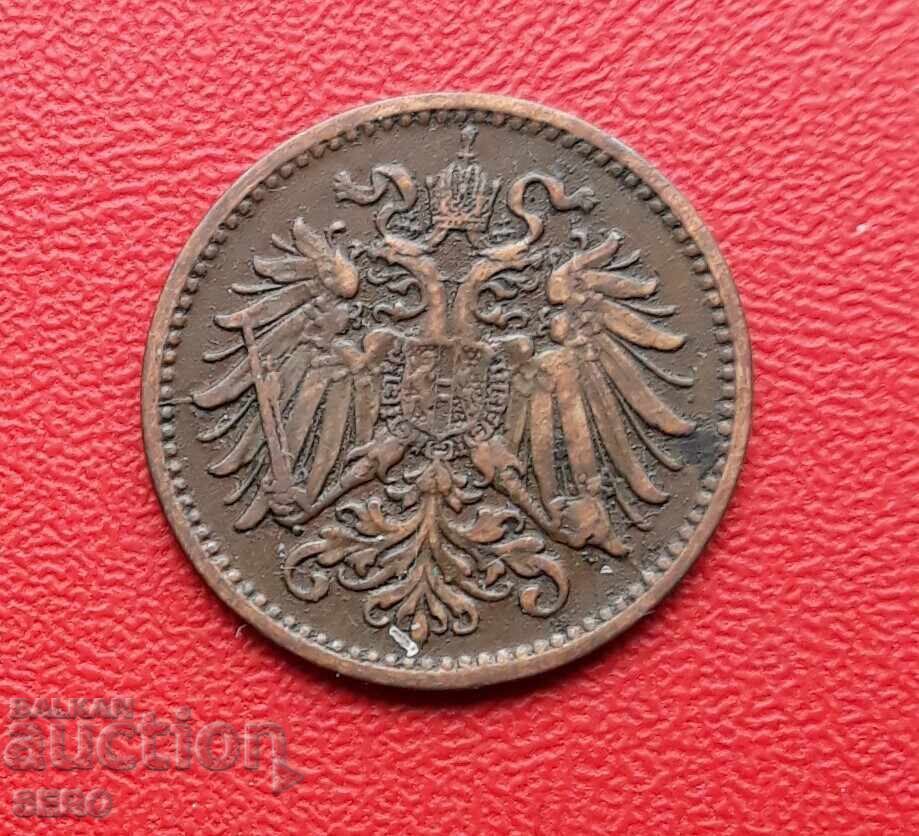 Αυστρία-Ουγγαρία-1 Heller 1895 με τιμή € 0.80 | 1.56 BGN