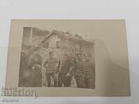 Carte poștală foto militară țaristă bulgară