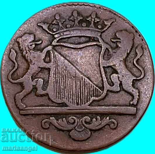 Țările de Jos 1788 1 Cent Utrecht 1 Duit - 5
