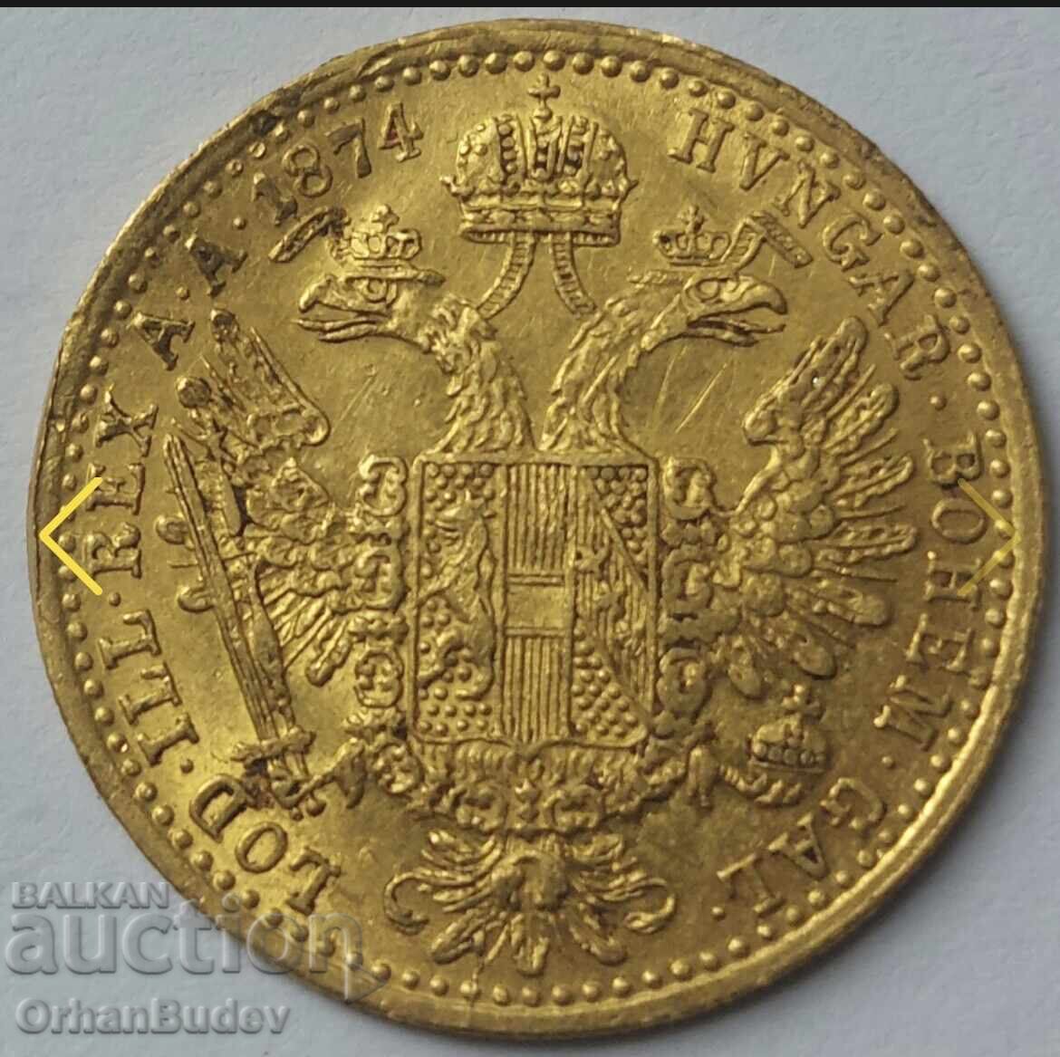 Ducați austrieci 1874 cu preț € 600.00 | 1173.50 BGN