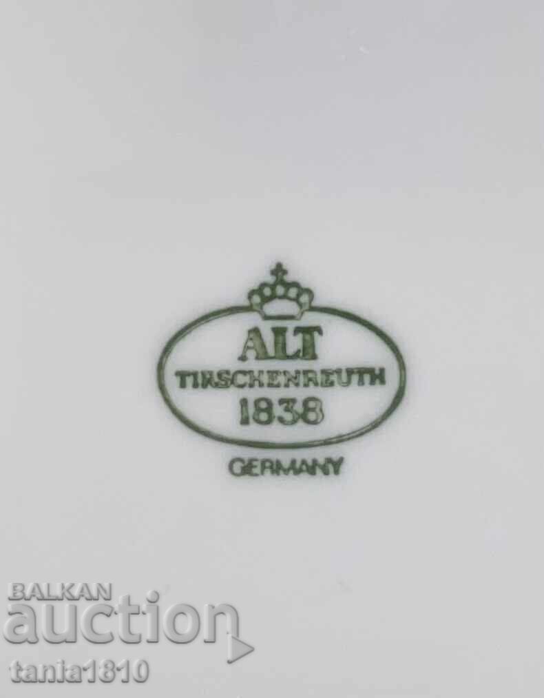 Аукцион Чиния Tirschenreuth, серия Salzburg Blau (Залцбург в синьо).