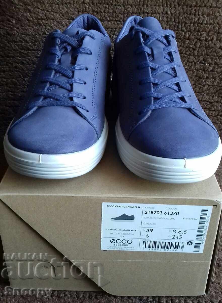 Δημοπρασία Δερμάτινα παπούτσια ECCO Classic Sneaker W Lace No.39, Graystone