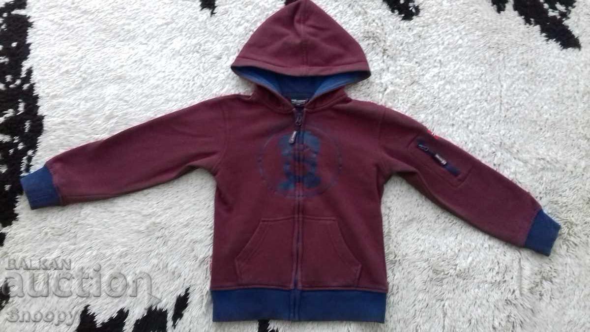 Trollkids hooded sweatshirt size 128 cm